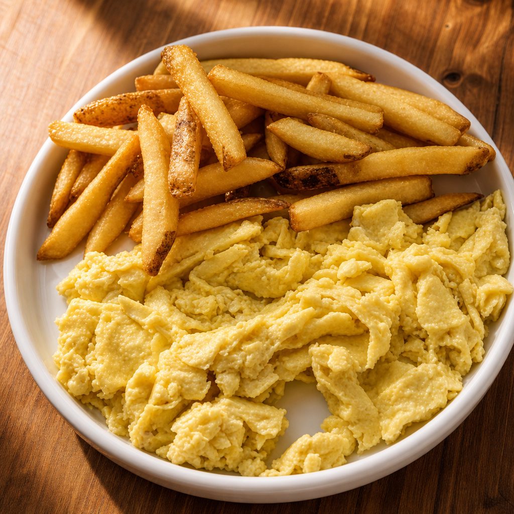 Scramble Eggs.
